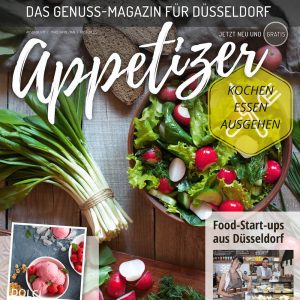 Appetizer, das Genuss-Magazin für Düsseldorf